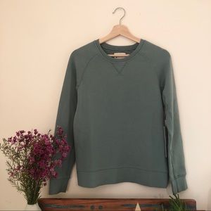 Pact Organic • Blue Spruce Essential Sweatshirt Sm